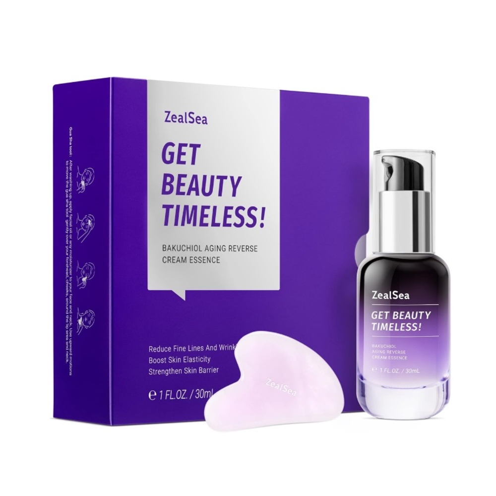ZealSea Bakuchiol Face Serum Retinol Alternative for Wrinkles & Fine Lines